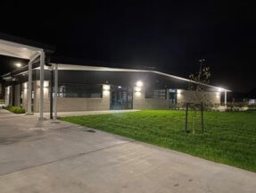 Figure 1 - BLENNZ Auckland North new building at Scott Point School